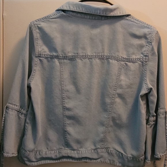 TRISTAN Light Blue Tencel Shirt Jacket – Size M - 100% Tencel - Picture 3 of 11